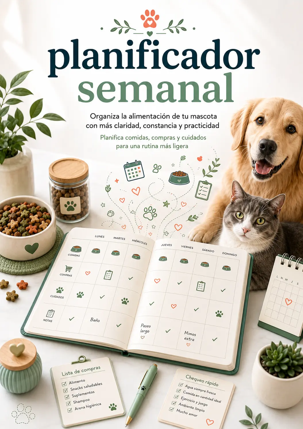 Portada completa del Planificador Semanal